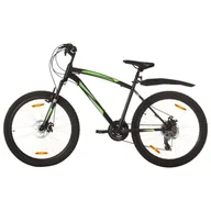Rowery - vidaXL Lumarko , 21 przerzutek, koła 26'', rama 42 cm, czarny 3067226 - miniaturka - grafika 1