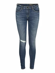 Noisy May Dżinsy damskie, Średni niebieski denim/, 29W x 30L - Spodnie damskie - miniaturka - grafika 1