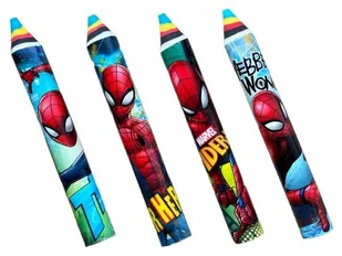 Gumka Kredka Do Ścierania Mazania Szkoły Dla Dzieci Chłopca Gumki Spiderman - Gumki biurowe - miniaturka - grafika 1