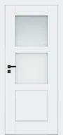 Drzwi wewnętrzne - Dre Drzwi Wewnętrzne Z Szybą Estra 3 Okleina Biała Mat - miniaturka - grafika 1