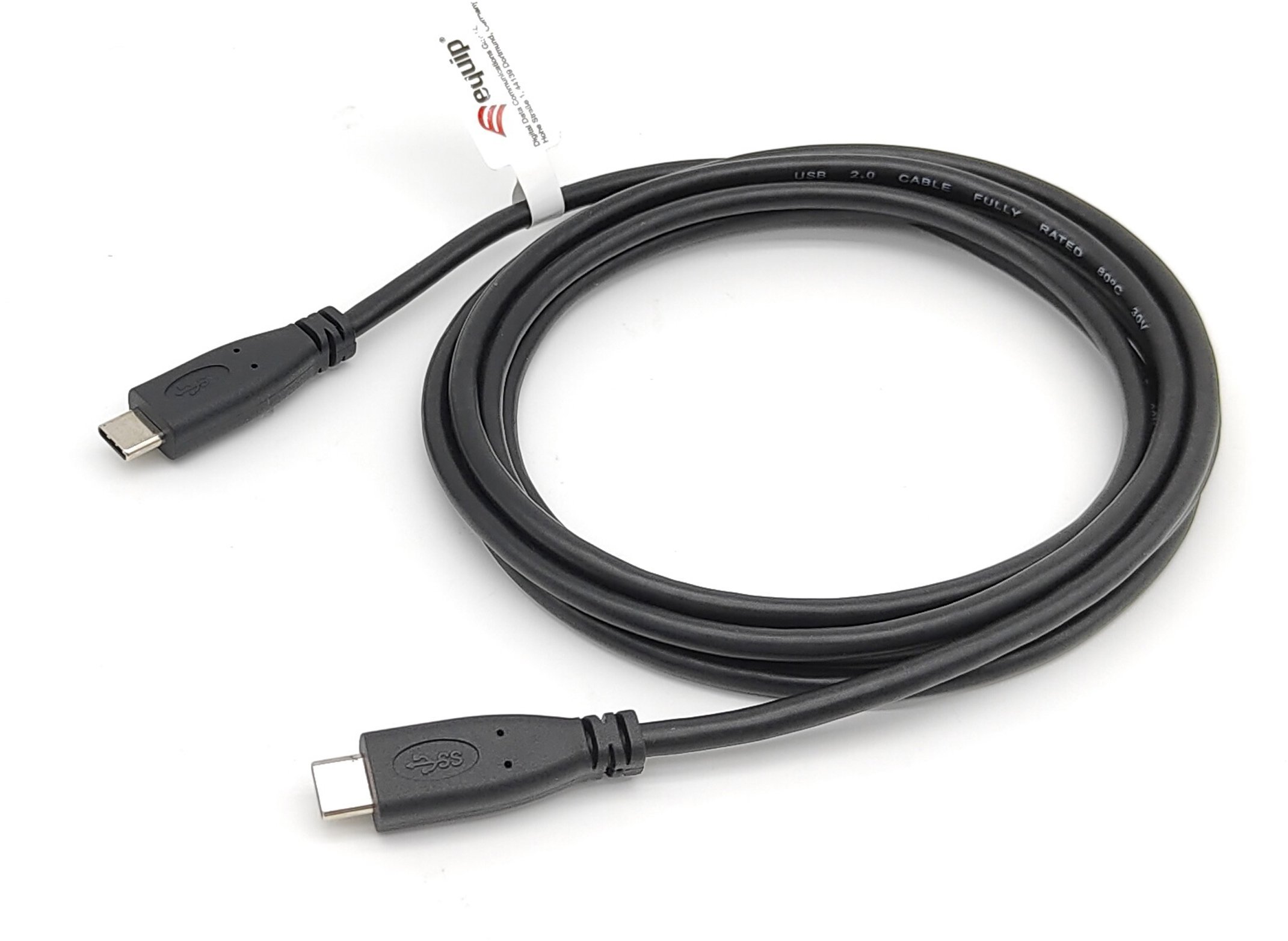 Equip 128833 kabel USB USB 2.0 0,5 m USB C Czarny