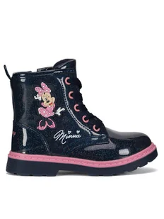 Mickey&Friends Trzewiki CM-AW24-324DSTC Granatowy - Buty dla dziewczynek - miniaturka - grafika 1