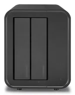 Dyski serwerowe - TerraMaster D2-320 macierz dyskowa Komputer stacjonarny Czarny - miniaturka - grafika 1