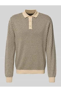 Sweter z dzianiny z kołnierzykiem polo model BAO POLO KNIT - Blend - Swetry męskie - miniaturka - grafika 1