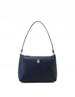 Torebki damskie - TOMMY HILFIGER Torebka granatowa - miniaturka - grafika 1