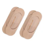 Skarpetki damskie - Stopki Tommy Hilfiger 343025001 Beżowy - miniaturka - grafika 1