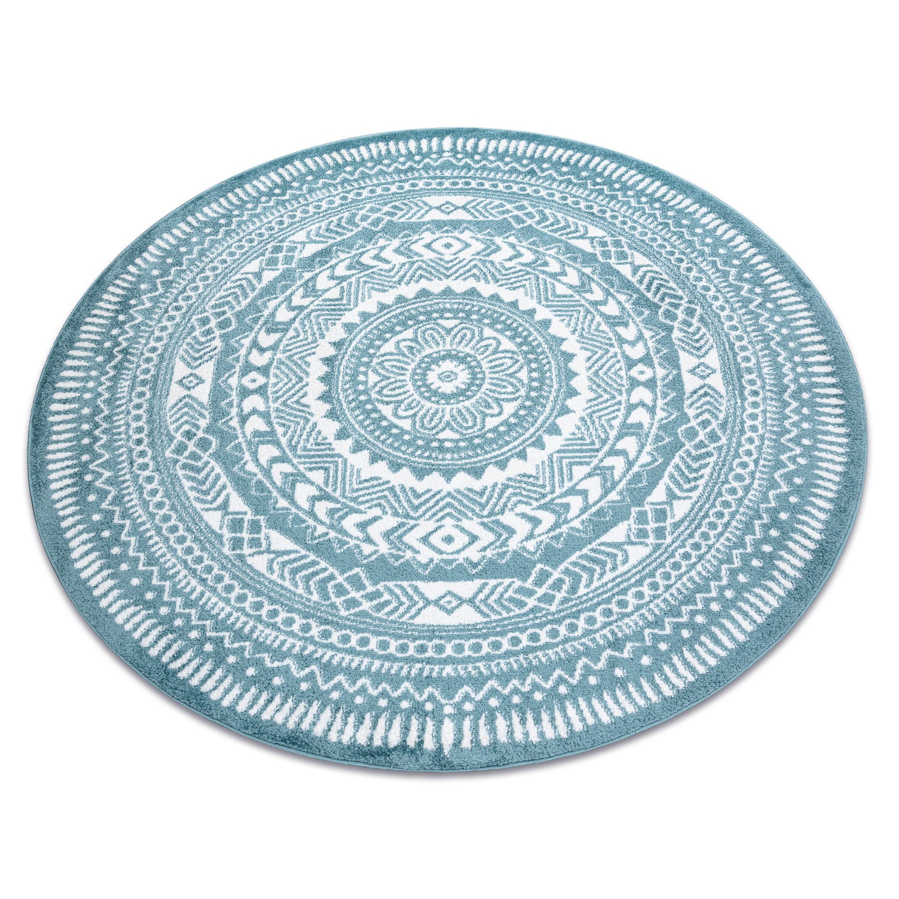 Dywan FUN Napkin serweta koło - niebieski koło 140 cm