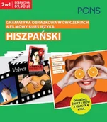 Książki do nauki języka hiszpańskiego - Gramatyka obrazkowa/filmowy kurs. Hiszpański 2w1 - miniaturka - grafika 1