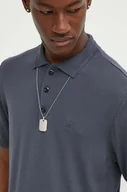 Koszulki męskie - G-Star Raw polo męski kolor niebieski gładki D24663-D618 - miniaturka - grafika 1