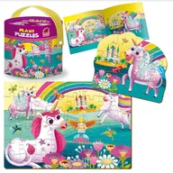 Puzzle - Roter Kafer Maxi puzzle 2w1 Jednorożce - miniaturka - grafika 1