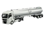 Samochody i pojazdy dla dzieci - WELLY MAN TGX XXL Z CYSTERNĄ BIAŁY 1:32 32652 - miniaturka - grafika 1