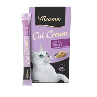 Miamor Cat Snack Krem ze słodu z serem 11 x 6 x 15 g - Przysmaki dla psów - miniaturka - grafika 1