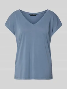 T-shirt o kroju comfort fit z dodatkiem modalu model ‘FILLI’ - Koszulki i topy damskie - miniaturka - grafika 1