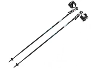 Kije narciarskie Leki Artena Airfoil 3D czarne 120cm - Kijki narciarskie - miniaturka - grafika 1