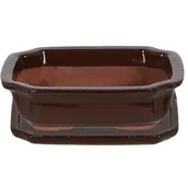 Donice - Esschert Design Doniczka z terakoty 21xh6cm - miniaturka - grafika 1