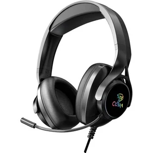 COBRA CR700 RGB czarne - Słuchawki - miniaturka - grafika 1