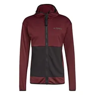 Bluzy męskie - adidas Txfloocelt HD J Bluza męska, Rojsom/Czarny, M - miniaturka - grafika 1