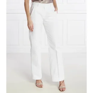 Calvin Klein Jeansy | Straight fit - Spodnie damskie - miniaturka - grafika 1