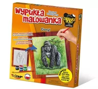 Zabawki kreatywne - Wypukła Malowanka Zoo Goryl - miniaturka - grafika 1