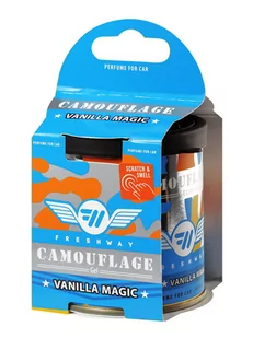 VANILLA MAGIC | FRESHWAY Camouflage Gel - Zapachy samochodowe - miniaturka - grafika 1
