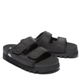 Damskie Klapki TIMBERLAND SANTAMONICASUNRISESLIDE2B TB0A2QV40151 – Czarny - Klapki i japonki damskie - miniaturka - grafika 1