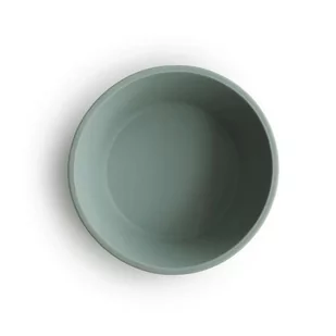 Mushie, Miseczka silikonowa, Cambridge Blue - Miseczki i talerzyki dla dzieci - miniaturka - grafika 1