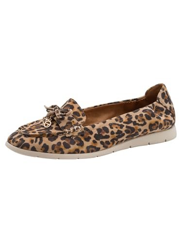 Tamaris Damskie kapcie 1-24621-46, panterka, 38 EU