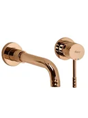 Baterie umywalkowe - Rea Bateria umywalkowa podtynkowa box Lungo Diamond miedź - miniaturka - grafika 1