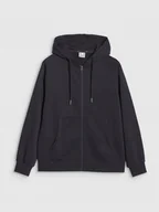 Bluzy damskie - 4F SWEATSHIRT - BLUZA CZARNA DAMSKA F1541 XL - miniaturka - grafika 1