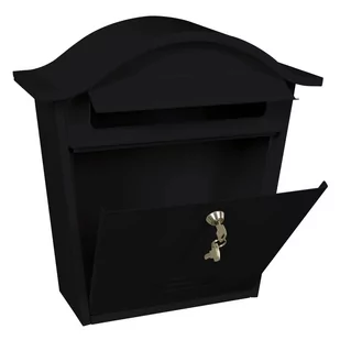 V-Part Skrzynka na listy Tatifan, czarna - Skrzynki na listy - miniaturka - grafika 1