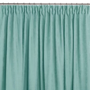 Zasłona MILANA kolor turkusowy styl klasyczny taśma smok transparentna 7,5 cm szenila 560x225 homede - CURT/HOM/MILANA/CHENILLE/ - Zasłony - miniaturka - grafika 1
