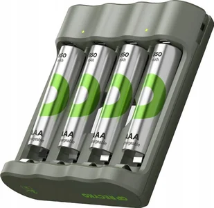 Ładowarka GP GP ReCyko B441 4-Port USB-Model Charger incl.4xAAA NiMh 850mAh - Ładowarki i akumulatory - miniaturka - grafika 1