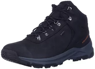 Merrell Męskie buty trekkingowe Erie Mid Ltr Wp, Czarny, 47 EU - Buty trekkingowe męskie - miniaturka - grafika 1