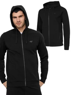 4F MĘSKA BLUZA Z KAPTUREM H4L22 BLM014 20S R-L - Bluzy męskie - miniaturka - grafika 1