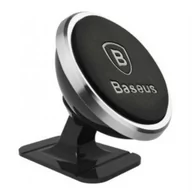 Pozostałe akcesoria do telefonów - Uchwyt magnetyczny BASEUS SILVER Samochodowy - miniaturka - grafika 1