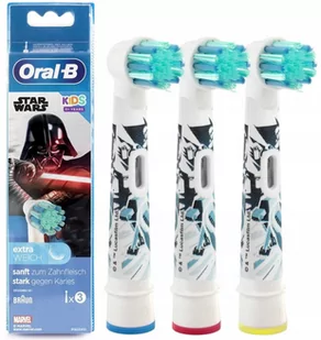 3X Końcówki Oral-B Star Wars Dla Dzieci Braun - Końcówki do szczoteczek elektrycznych - miniaturka - grafika 1