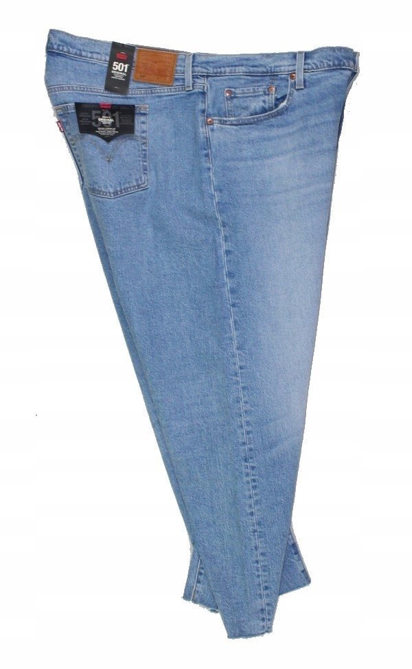 Damskie jeansy Levi's 501Cropped Plus pas 109 cm - roz. 20W odpowiada - W44