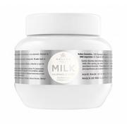 Maski do włosów - Kallos Milk maska mleczna regeneracja 275ml - miniaturka - grafika 1