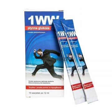 Płynna Glukoza Z Magnezem Medmess 1WW Pomarańczowa 10 x 12 ml