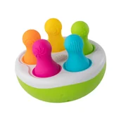 Sortery dla dzieci - Fat Brain Toys Fat Brain Toys - sorter kolorowe wańki wstańki SpinnyPins - miniaturka - grafika 1