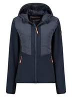 Kurtki i kamizelki sportowe damskie - Geographical Norway Kurtka "Tignes" w kolorze granatowym - miniaturka - grafika 1