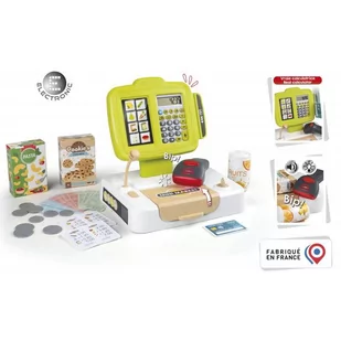Smoby Kasa elektroniczna ze skanerem mała 350113 - Zabawy w naśladowanie dorosłych - miniaturka - grafika 4