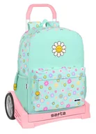 Plecaki - Safta Plecak Evolution Smiley World Summer Fun 32x43X14cm, kolorowy, standardowy (612281860), Wielobarwny - miniaturka - grafika 1