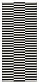 Panele podłogowe - Czarno-biały dywan Hanse Home Gloria Panel, 80x150 cm - miniaturka - grafika 1