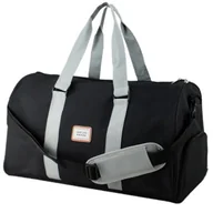 Torby podróżne - Torba SEMI LINE A3031 Czarny - miniaturka - grafika 1