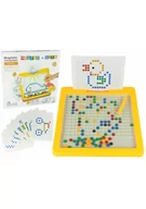 Dom i ogród - Tablica magnetyczna 100 koralików żółta - miniaturka - grafika 1