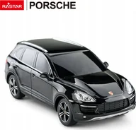 Modele zdalnie sterowane - Rastar R/C 1:24 Porsche Cayenne Turbo Czarny RASTAR - miniaturka - grafika 1