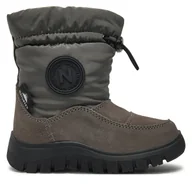 Buty dla chłopców - Śniegowce Naturino 3001578-01-0B01 M Szary - miniaturka - grafika 1
