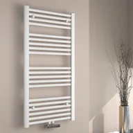 Ręczniki - EMKE Grzejnik łazienkowy Suszarka do ręczników Grzejnik 50x100cm Moc 451 W Biały Grzejnik łazienkowy Ogrzewanie z podłączeniem środkowym - miniaturka - grafika 1