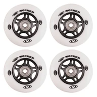 Akcesoria do skatingu - Worker KÓŁKA DO ŁYŻWOROLEK 84MM Z ŁOŻYSKAMI ABEC-9 4286 - miniaturka - grafika 1